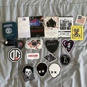 Band sticker bundle